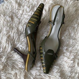 Nine West sling backs